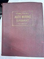 Front cover of the maroon hardcover manual