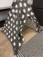 Full view of assembled teepee front