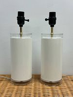 Front view showing both lamps