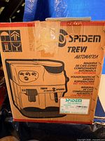 Front of original Spidem Trevi Automatica box