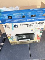 Retail box showing model details