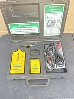 Full kit in open carry case showing all components