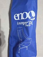 Blue ENO Lounger DL branded carry bag