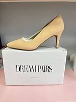 Side profile of left pump on box