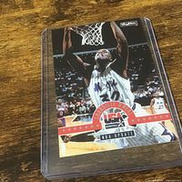 Front of Shaquille O'Neal SkyBox USA Basketball card in plastic holder