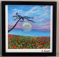 front view of framed print showing full artwork