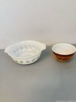 Overall view of both bowls