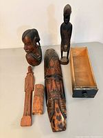Group shot showing all six items