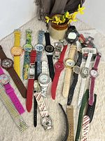 Group image showing all wristwatches and loose bands