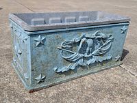 front view showing eagle relief and overall condition