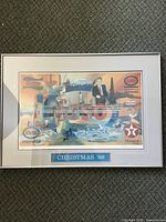 Front view of framed print