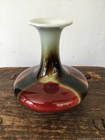 Full side view showing shape and glaze pattern