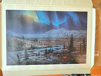 Front view of unframed print showing complete image area and margins