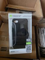 Front view of packaged Trident Aegis Series BlackBerry Z30 case