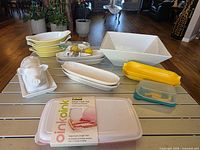 All items laid out showing quantity and variety