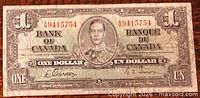 Obverse full view with portrait, serial numbers, denomination