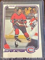 Front of Larry Robinson card in sleeve