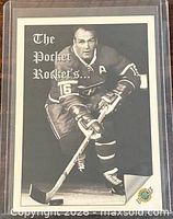 Front of Henri Richard card showing image and branding