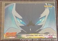 Front of 1999 Topps Pokémon Movie card #4 in sleeve