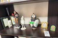 Shelf view showing all items together