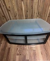 Angled overhead view showing glass top and overall structure