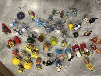 Entire assortment laid out on countertop