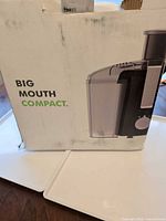 Front of box showing product image and branding