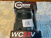 Front view of sealed Covert WC32V cellular scouting camera package