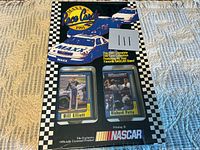 Front of sealed 1991 MAXX Race Cards box showing graphics and sample cards