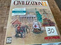 Front of Civilization II big box