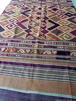 Full view of tablecloth showing size and pattern