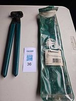 Nipper and pouch on table