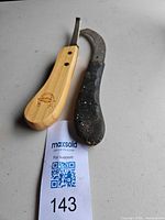 Both hoof picks side by side