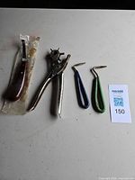 All four tools laid out