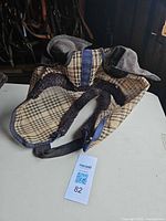 Single fly bonnet showing overall design and materials