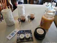 All items overview on tabletop