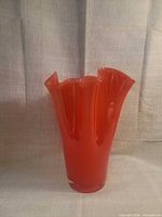 Front view showing full shape and color of the vase