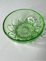 Top view showing starburst and geometric pattern