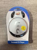 Front view of sealed Living Solutions ATL-1029 personal CD player package