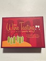 Closed box top showing product name and design