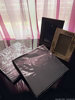 Overall view of the two albums and two frames