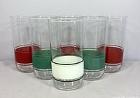 Six tumblers showing all color variations