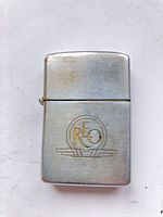 Front view showing RFO wing logo and chrome finish