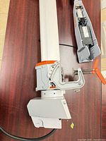 Side view of shaft, clamp mount and lower housing