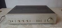 Full view of Harman Kardon PM625 amplifier front and top