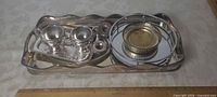 All items grouped in main tray showing overall lot