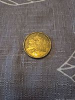 Reverse side of 2016 Canadian $1 coin showing commemorative design