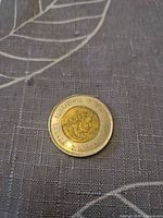 Obverse showing Queen Elizabeth II and 2 DOLLARS legend