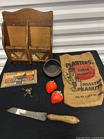 Group shot of all items on table