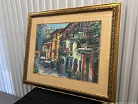 Full view of framed Howard Behrens print